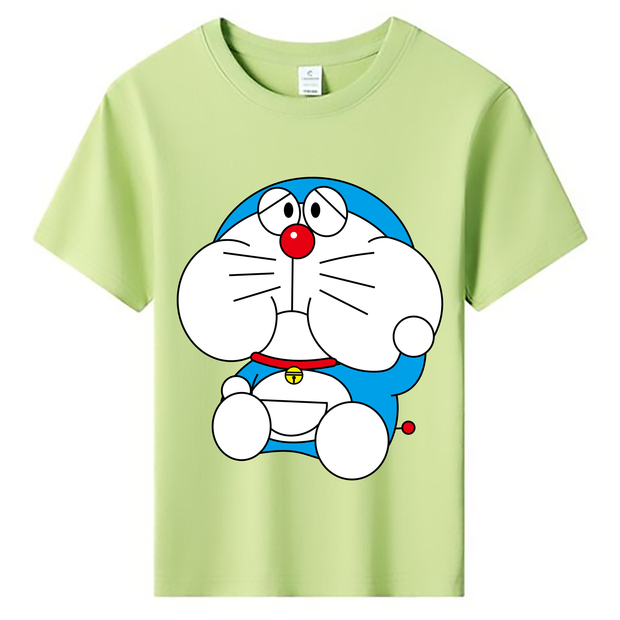 （画像用） ドラえもん Doraemon 綿100％キッズTシャツ（フロントプリント）